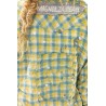 chemise Kelly Western in Leroi Magnolia Pearl - 8