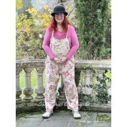 overalls Floral print in Daphne