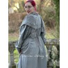 dress coat Victorian Ribbon in Prairie Star Magnolia Pearl - 6