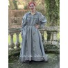 dress coat Victorian Ribbon in Prairie Star Magnolia Pearl - 1