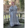 dress coat Victorian Ribbon in Prairie Star Magnolia Pearl - 24