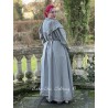 dress coat Victorian Ribbon in Prairie Star Magnolia Pearl - 5