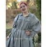 dress coat Victorian Ribbon in Prairie Star Magnolia Pearl - 3