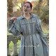 dress coat Victorian Ribbon in Prairie Star Magnolia Pearl - 4