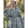 dress coat Victorian Ribbon in Prairie Star Magnolia Pearl - 4
