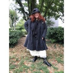 coat GEORGE in charcoal grey doudou Les Ours - 1