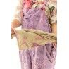 foulard Floral Cashmere MP in Orchid Bloom Magnolia Pearl - 11