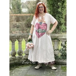 robe Awaken Sleeping Heart in Pink Salt
