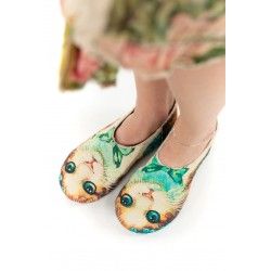 chaussures Birchy Cleo Caravan in Coco