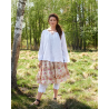 blouse 44899 MIRELLA White cotton voile Ewa i Walla - 16