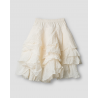 skirt / petticoat 22191 TINE Cream hard voile Ewa i Walla - 5
