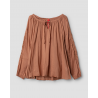 blouse 44899 MIRELLA Marsala cotton voile Ewa i Walla - 15