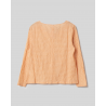 blouse 44905 MATILDA Orange gingham cotton voile Ewa i Walla - 16