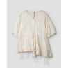 blouse 44908 ROSANNA Cream organdie Ewa i Walla - 19