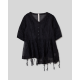blouse 44908 ROSANNA Black organdie Ewa i Walla - 20