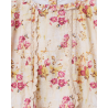 dress 55784 GULLY Yellow and pink flowers cotton Ewa i Walla - 17