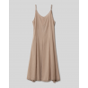 dress 55803 UNDRA Pearl grey natural viscose Ewa i Walla - 9