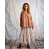 blouse 44899 MIRELLA Marsala cotton voile Ewa i Walla - 16