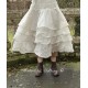 skirt / petticoat 22191 TINE Cream hard voile Ewa i Walla - 1