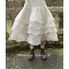 skirt / petticoat 22191 TINE Cream hard voile Ewa i Walla - 1