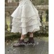 skirt / petticoat 22191 TINE Cream hard voile Ewa i Walla - 5