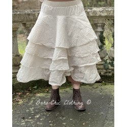 skirt / petticoat 22191 TINE Pale pink hard voile Ewa i Walla - 1