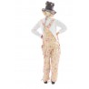 overalls Love in Orchid Bloom Magnolia Pearl - 24
