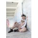 overalls Love in Orchid Bloom Magnolia Pearl - 26