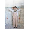 overalls Love in Orchid Bloom Magnolia Pearl - 25