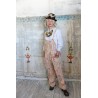 overalls Love in Orchid Bloom Magnolia Pearl - 21