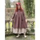 tunic 44883 Bellis Burgundy crepe Ewa i Walla - 3