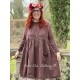 tunic 44883 Bellis Burgundy crepe Ewa i Walla - 19