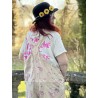 overalls Love in Orchid Bloom Magnolia Pearl - 11