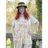 overalls Love in Orchid Bloom Magnolia Pearl - 8