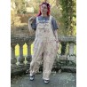 overalls Love in Orchid Bloom Magnolia Pearl - 13