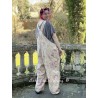 overalls Love in Orchid Bloom Magnolia Pearl - 17