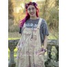 overalls Love in Orchid Bloom Magnolia Pearl - 31