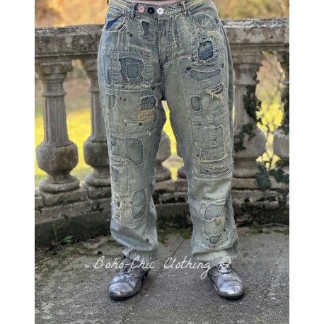 jean's Crossroads in Washed Indigo Magnolia Pearl - 1