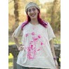 T-shirt Constellation Love in Dragonfruit Magnolia Pearl - 2