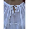 blouse 44899 MIRELLA White cotton voile Ewa i Walla - 20