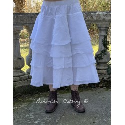 skirt / petticoat 22191 TINE White hard voile