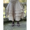 skirt / petticoat 22191 TINE Pearl grey hard voile Ewa i Walla - 1
