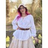 blouse 44899 MIRELLA White cotton voile Ewa i Walla - 1