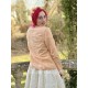 blouse 44905 MATILDA Orange gingham cotton voile Ewa i Walla - 3