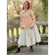 blouse 44905 MATILDA Orange gingham cotton voile Ewa i Walla - 4
