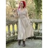 dress 55803 UNDRA Pearl grey natural viscose Ewa i Walla - 2