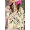 kimono Malcolm in Songbird Magnolia Pearl - 15