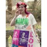 robe Love Graffiti in Moonlight Magnolia Pearl - 3