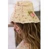 chapeau Floral Hunter in Holle Magnolia Pearl - 16