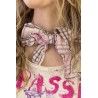 nœud papillon Tasmin in Telephone Check Magnolia Pearl - 15